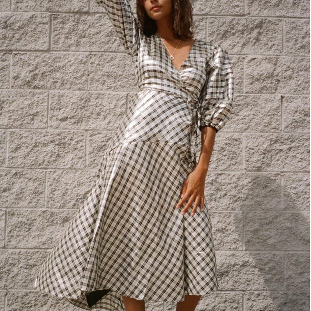 Ganni - Lagarde Wrap Dress